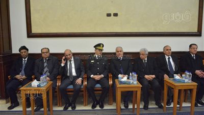 مندوب رئاسة الجمهورية في عزاء مرسي عطا الله ( صور) 