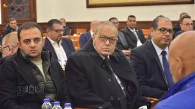 رئيس الوطنية للصحافة وسمير رجب ومحمد الكيلاني في عزاء مرسي عطا الله (فيديو وصور)