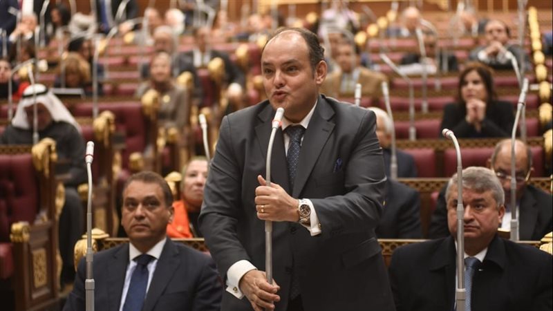 وزير الصناعة بمجلس