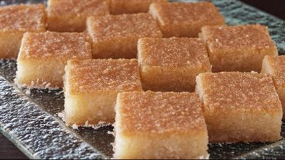 طريقة عمل البسبوسة، مرملة ولذيذة وفي خطوات بسيطة 