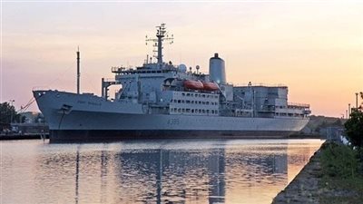 وصول سفينة مساعدات تابعة للبحرية المصرية إلى سوريا 