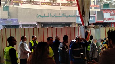 إغلاق أهلا رمضان أمام المواطنين بشبين الكوم بسبب الزحام (فيديو)