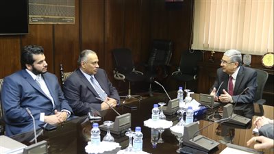 وزير الكهرباء يبحث التعاون مع رئيس مجموعة المساع السعودية 
