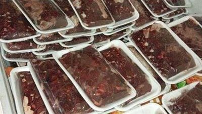 ضبط 510 كيلو من اللحوم المفرومة والسجق مجهولة المصدر بالقاهرة 