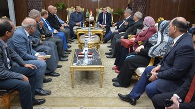 وزير التنمية المحلية ومحافظ المنوفية يستعرضان الملفات الخدمية 