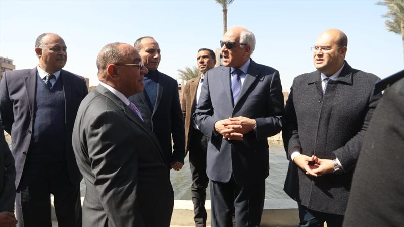 محافظ الجيزة في جولة