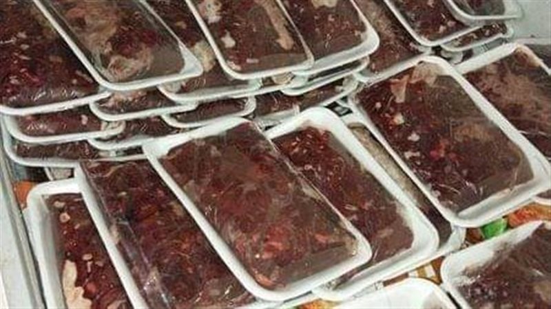 اللحوم مجهولة المصدر،
