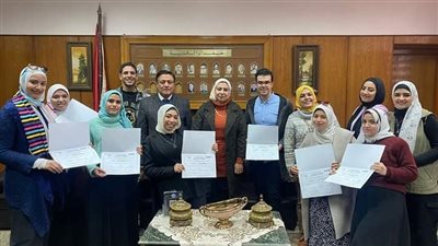 ألسن عين شمس تفوز بالمركز الأول على مستوى الجامعة في تقديم بحث متميز 