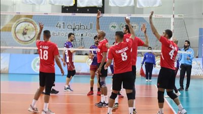 الكرة الطائرة، 6 مواجهات قوية في البطولة العربية للأندية اليوم