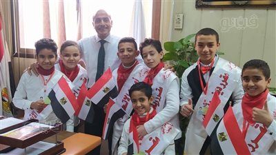 تعليم بني سويف يفوز بالمركز الأول بدوري مكاتب اتحادات طلاب الابتدائي