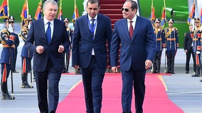 رسائل رئيس أوزبكستان للسيسي من قلب القاهرة 