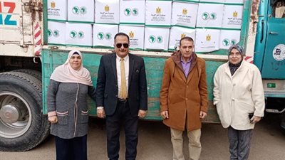 تضامن الشرقية: توزيع 2555 كرتونة مواد غذائية على الأسر الأولى بالرعاية