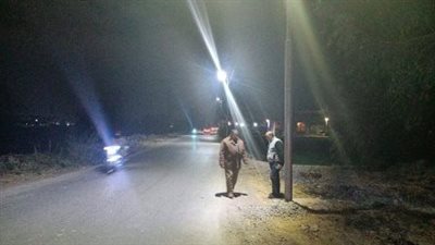 محافظ الشرقية: الانتهاء من إصلاح إنارة طريق الزقازيق بهنباى القنايات 