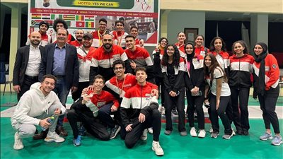 وزير الرياضة يهنئ السلاح بإنجاز بطولة أفريقيا للناشئين والشباب 