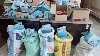 بيطرى الشرقية: ضبط 2919 عبوة دوائية محظورة 