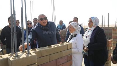 إنهاء الأعمال بمباني المول التجاري والجهات الحكومية في الوادي الجديد