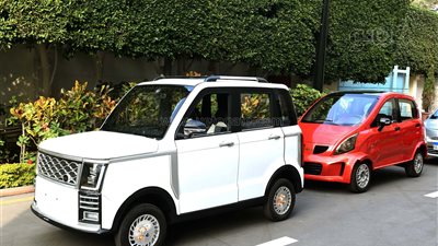 10 صور ترصد تصنيع أول سيارة كهربائية مصرية 