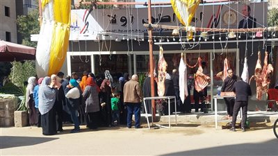 إقبال كثيف على منفذ أهلا رمضان في المعصرة (صور)