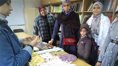 معرض للأعمال اليدوية والحرفية بمركزي شباب في القليوبية