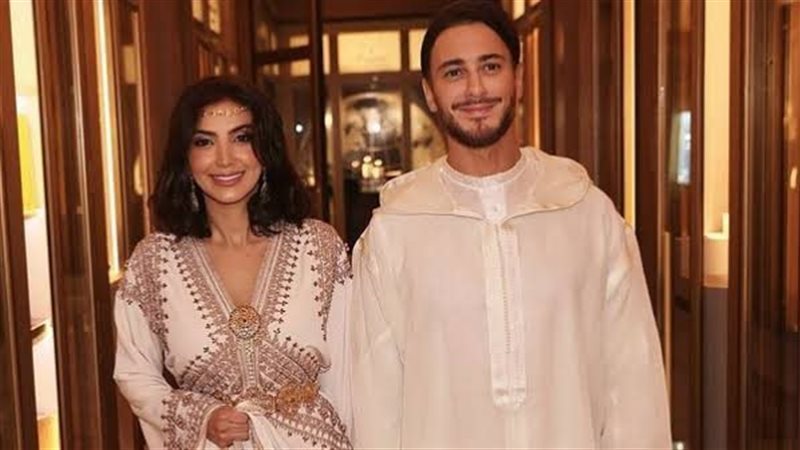 سعد لمجرد وزوجته،