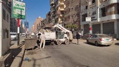 حملات إزالة ونظافة مكثفة يوميا بمراكز الشرقية 