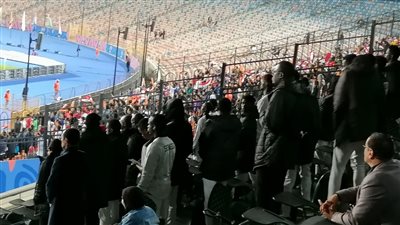 أمم أفريقيا للشباب، منتخب السنغال يتابع مباراة مصر ونيجيريا من ستاد القاهرة