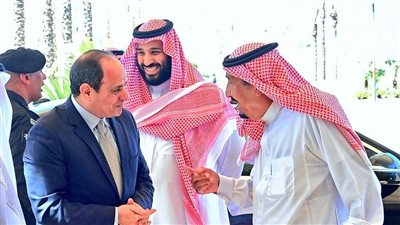 السيسي يهنئ ملك وولي عهد السعودية بيوم التأسيس ويؤكد عمق العلاقات