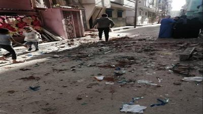 إصابة شخص في انهيار بلكونة منزل بكفر الزيات