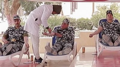 حملة للتبرع بالدم بمديرية أمن الأقصر