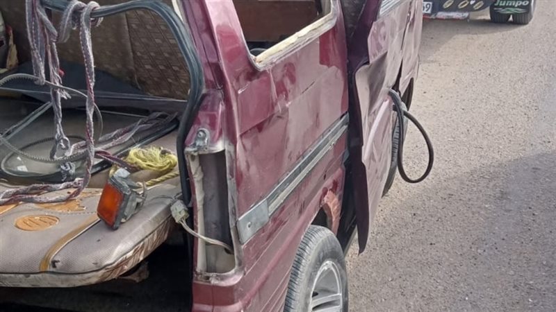  حادث تصادم بطريق