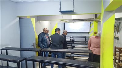 غلق وتشميع 3 سناتر شهرين بالعجمي (صور)