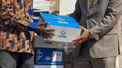 مصر تسلم جيبوتي أولى شحنات المساعدات الطبية (صور)