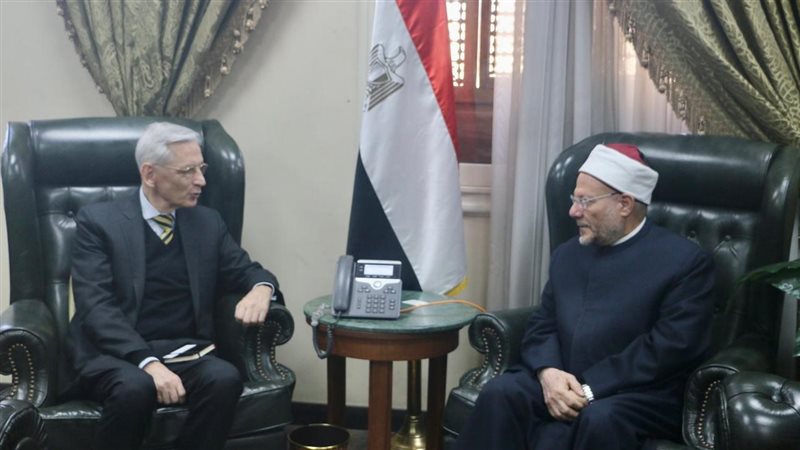 مفتي الجمهورية يستقبل