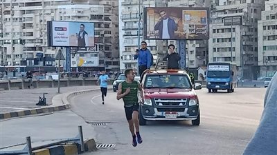 انطلاق ماراثون دعم أطفال مرضى السرطان بالإسكندرية على كورنيش البحر 