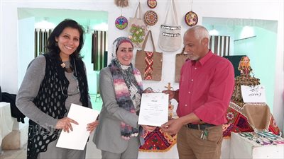  ختام ملتقى تراث الشعوب السادس بكلية الفنون التطبيقية جامعة حلوان