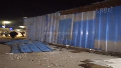 إزالة هنجر ومدافن مخالفة بإنشاص الرمل في الشرقية