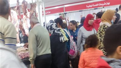 زحام على الفراخ البرازيلي بمعرض أهلا رمضان (فيديو وصور)