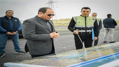 تفقدها الرئيس اليوم.. تعرف على مشروعات المحاور والطرق بالجيزة