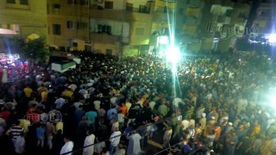 تشييع جنازة إمام مسجد لقي حتفه في حادث سير بالشرقية