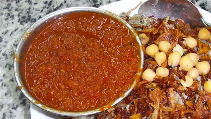 صلصة الكشري، فيتو
