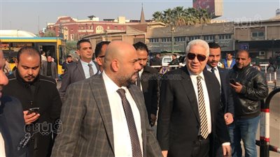 وصول مرتضى منصور لنظر طعنه على حكم حبسه في سب الخطيب (صور)