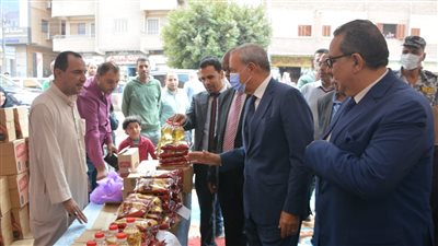  محافظ القليوبية يفتتح اليوم معرضين للسلع الغذائية 