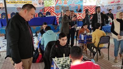 انطلاق أول بطولة لدوري الشطرنج في الغربية (صور)