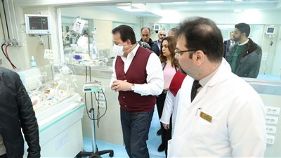 وزير الصحة: رفع كفاءة بعض أسرة القسم الداخلي بمستشفى دمياط التخصصي
