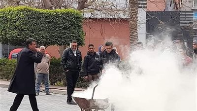 جامعة عين شمس تنظم ورشة عن الدفاع المدني والحماية من المخاطر 