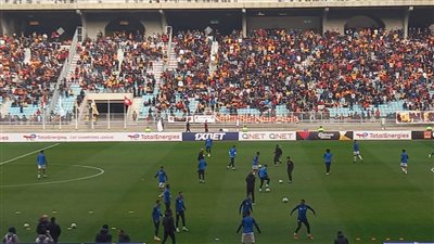 أجواء حماسية بملعب رادس قبل مواجهة الزمالك والترجي بدوري أبطال أفريقيا (صور)