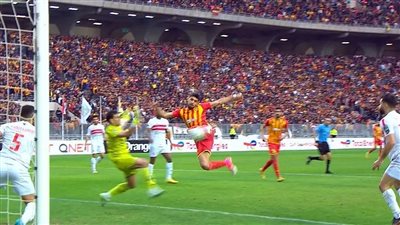 الترجي يتقدم على الزمالك 0/1 بالشوط الأول في دوري أبطال أفريقيا