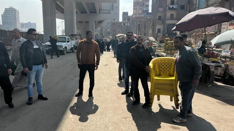 حملة اشغالات بالجيزة؛فيتو