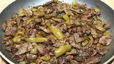 طريقة عمل الكبدة الاسكندراني زي الجاهزة