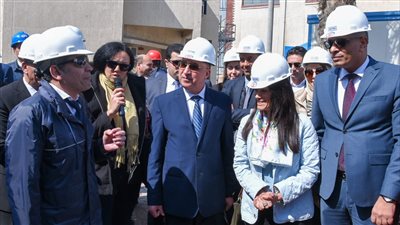 وزيرة التعاون الدولي في جولة تفقدية بالإسكندرية (صور)